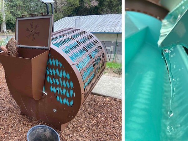 Inodore et sans insectes, ce composteur « fontaine » pourrait révolutionner le tri de nos déchets