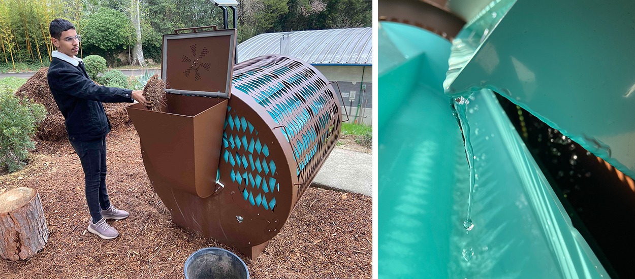 Inodore et sans insectes, ce composteur « fontaine » pourrait révolutionner le tri de nos déchets